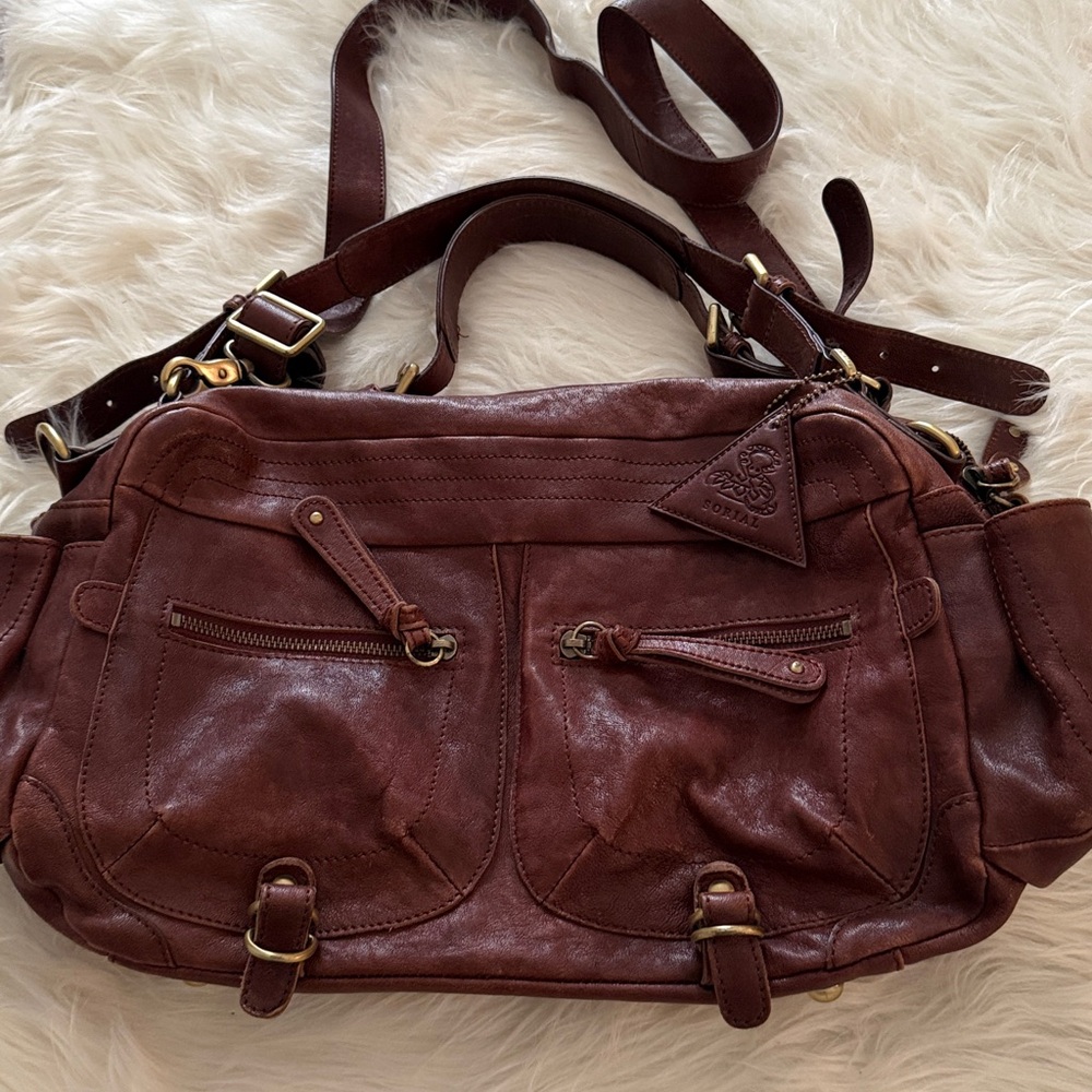 Sorial Genuine Leather Crossbody/Tote Bag🔥🔥🔥 - Picture 15 of 16
